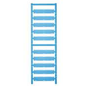 Weidmüller - Kabelmarkierungssystem Leitermarkierer SFX 10/60 S MC NE BL 60x10mm,blau − 50 Stück