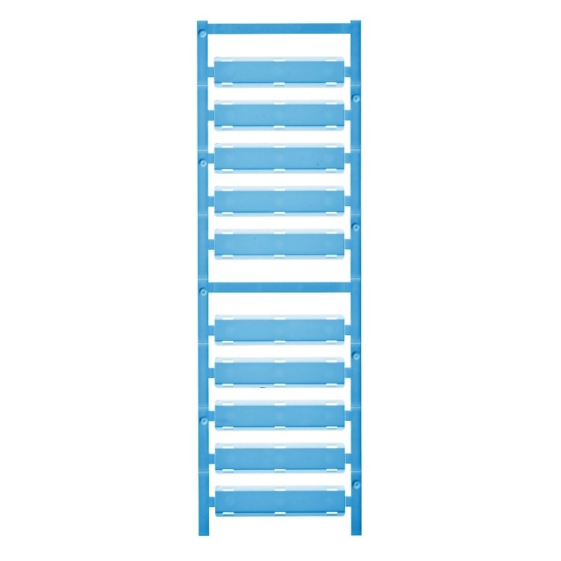 Weidmüller - Kabelmarkierungssystem Leitermarkierer SFX 10/60 S MC NE BL 60x10mm,blau − 50 Stück