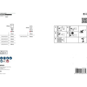 Bosch - Bohrkronenset PRO Ceramic dry X-Lock 2608599037 Bohrkronen-Set 68x33