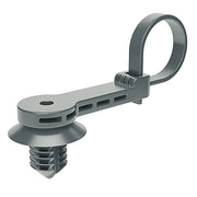 HellermannTyton - Kabelbinder Befestigungsbinder 1tlg. 157-00120(500) Lamellenfuß u Teller − 500 Stück