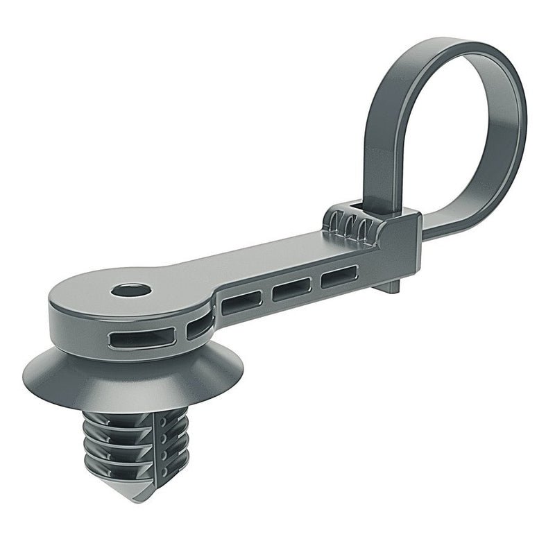 HellermannTyton - Kabelbinder Befestigungsbinder 1tlg. 157-00120(500) Lamellenfuß u Teller − 500 Stück