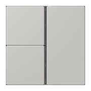 Jung - Abdeckung/Bedienelement für Installationsschalterprogramme Tastensatz 3fach LC 403 TSA 205 gris clair 31