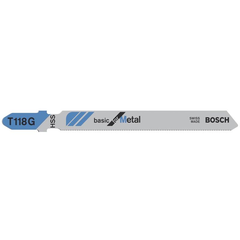 Bosch - Stichsägeblatt T 118 G 2608631674 Basic for Metal