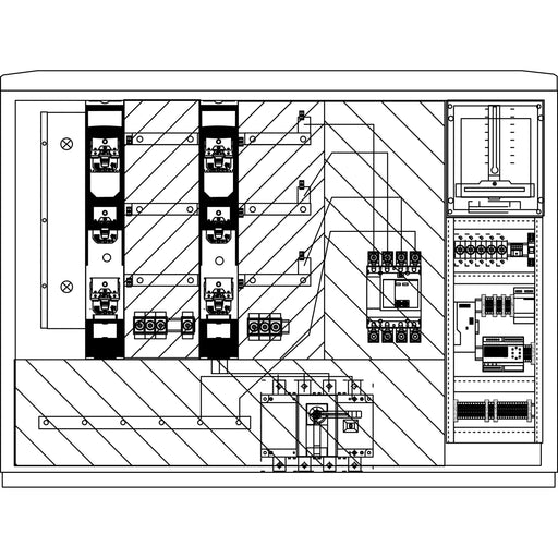 Elsta Mosdorfer - Zähler-Komplettschrank Wandlerschrank Freiluft WSP832S.N5.T1SS31 WS-PV-ACS A850-3