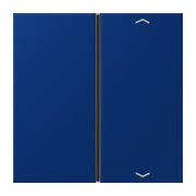 Jung - Abdeckung/Bedienelement für Installationsschalterprogramme Taste 1fach m. Pfeilsymb. LC 401 TSAP 261 bleu outremer fonce