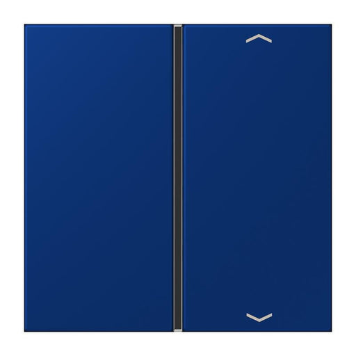 Jung - Abdeckung/Bedienelement für Installationsschalterprogramme Taste 1fach m. Pfeilsymb. LC 401 TSAP 261 bleu outremer fonce
