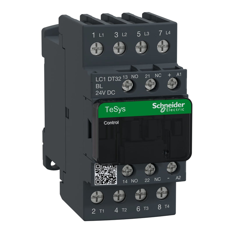 Schneider Electric - Leistungsschütz zum Schalten von Wechselstrom Leistungsschütz LC1DT32BL 4-polig, 1S, 1Ö