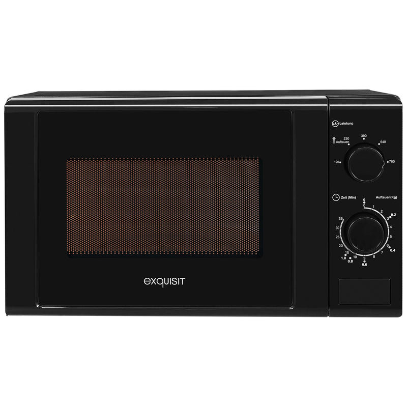EXQUISIT - Mikrowellengerät Mikrowelle MW 900-030 sw 700W,20L