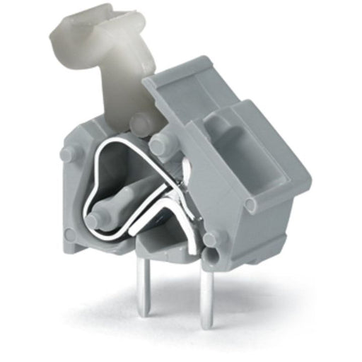 WAGO - Leiterplattenklemme Anreihbare Leiterplattenk. 256-856 Drücker,2,5mm²,or − 100 Stück