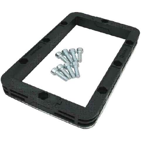 Roxtec - Einführungsflansch für Kleingehäuse/Schaltschrank 6x1-Rahmen CKF0000060059 Kunststoff
