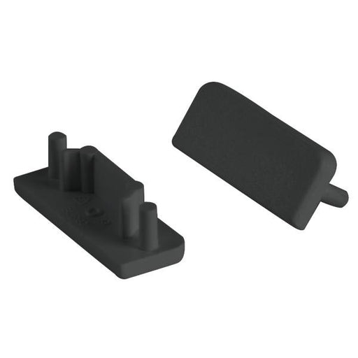 Brumberg Leuchten - Mechanisches Zubehör/Ersatzteile für Leuchten Endkappen-Set 53114080 schwarz