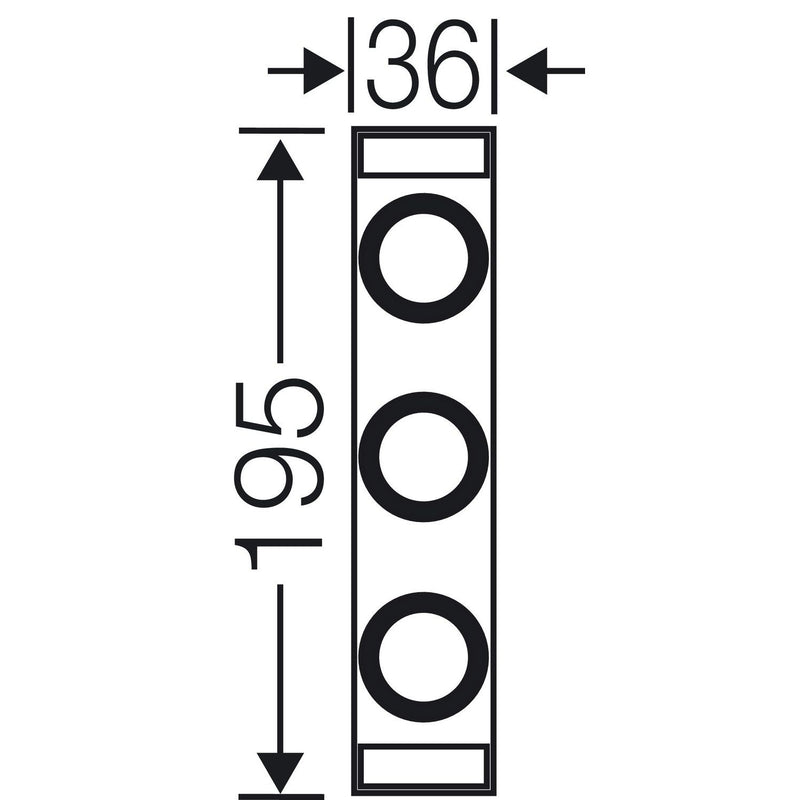 Hensel - D0-Sicherungssockel Sicherungselement Mi RS 18 3p. 63A E18 D02