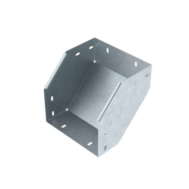 Niedax - Bogen für Kabelrinne Universal-Steigstück RSDU 110.400-1.5S OV 2x45°, 110x400mm