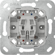 Gira - Installationsschalter Wippschalter 381200 Aus 2-p o.Kr. Eins