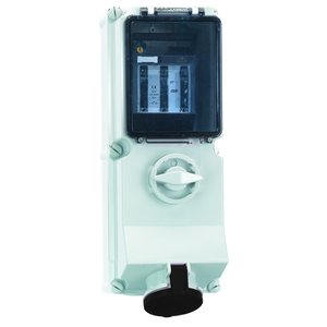 Bals Elektrotech - CEE-Steckdose abschaltbar, abgesichert (IEC 60309) Wandsteckdose abschaltbar 17335 abgesichert 63A 4p