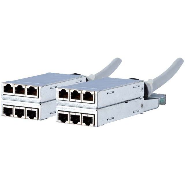 Metz Connect - Patchkabel Kupfer Patchkabel AWG 26/1 40m DCCS C6APL26 40m S/FTP 24p 6xRJ45