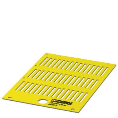 Phoenix Contact - Kabelmarkierungssystem Kabelmarker US-WMT (30X4) YE gelb, 30x4mm − 10 Stück