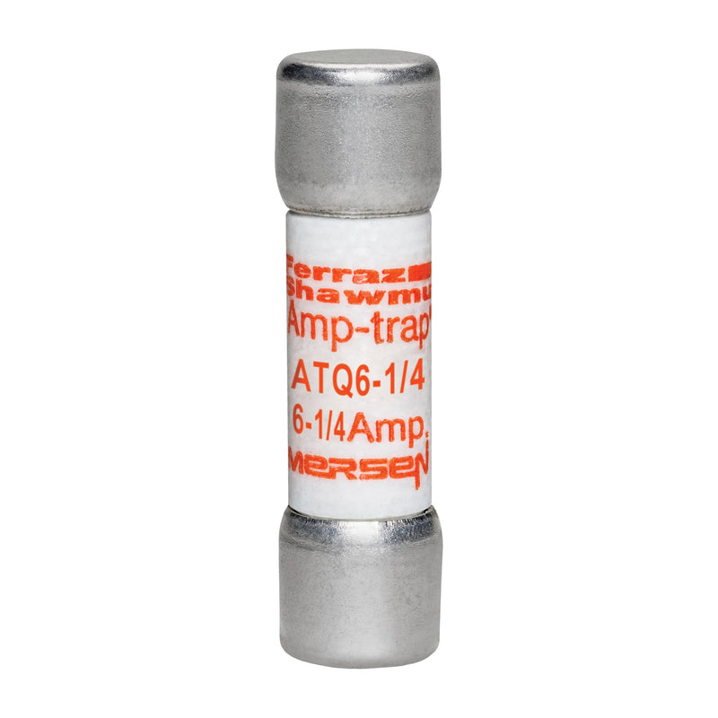 Mersen - Zylindrische Sicherung Sicherungseinsatz Midget ATQ6-1/4 ATQ 10x38 6,25A T − 10 Stück