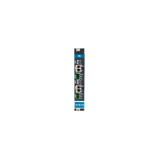 Kramer - Netzwerkadapter Glasfaser Eingangskarte F676-IN2-F16/STANDAL 2-Kanal