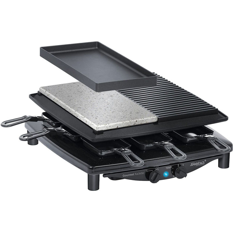Steba - Raclette Gourmet-Raclette RC 4 plus deluxe sw Selection