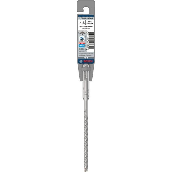 Bosch - Bohrer PRO SDS plus-5X 2608833786 Hammerbohrer 7 x 100
