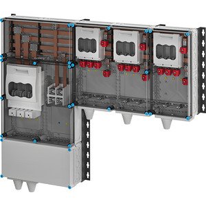 Hensel - Sicherungslasttrennschalter mit Gehäuse PV-Wechselrichter-Sammler Mi PV 7359 350kVA, 3-phasig