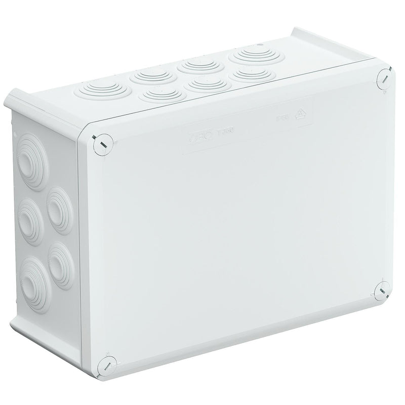 OBO Bettermann - Dose, Gehäuse für Montage auf der Wand/Decke Kabelabzweigkasten T 350 RW