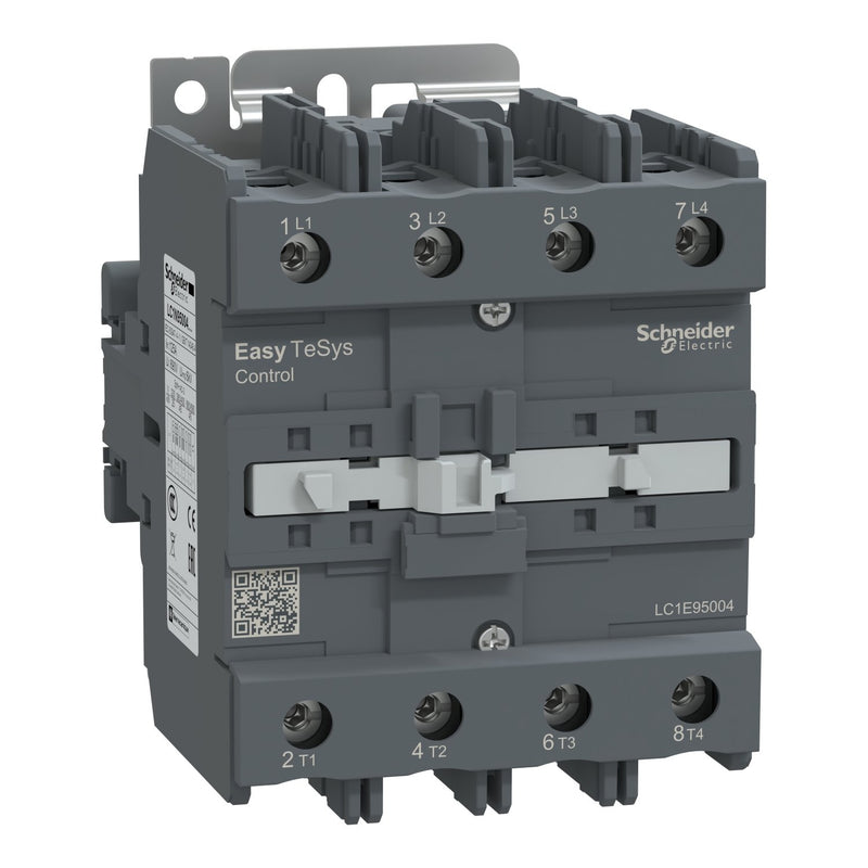 Schneider Electric - Leistungsschütz zum Schalten von Wechselstrom Leistungsschütz Easy TeSys LC1E95004P7 125A 230VAC 50/60Hz