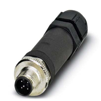 Phoenix Contact - Rundsteckverbinder, feldkonfektionierbar (Industriesteckverbinder) Sensor-Aktor-Stecker SACC-M12MS-# 1556825 5CON-PG9-M SKIN