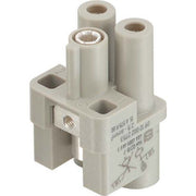 Harting - Kontakteinsatz für Rechtecksteckverbinder Buchseneinsatz 09120022753 Han Q 2/0 2,5-6 qmm