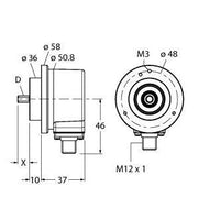 Turck - Drehgeber Inkrementaler Drehgeber REI-E-113 #100011648