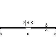 Bosch - Trenn-/Schleifscheibe Standard for Metal 2608619767 Trennscheibe gerade