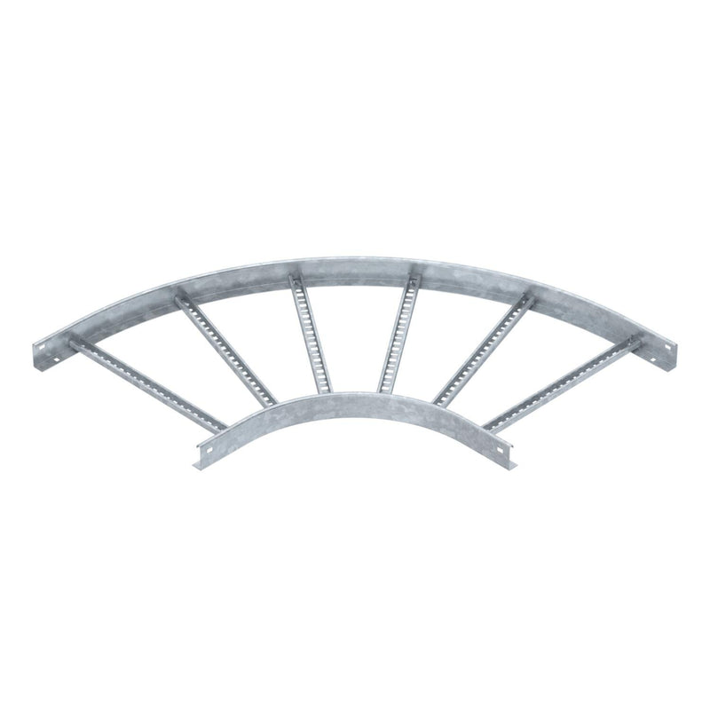 OBO Bettermann - Bogen für Kabelleiter Bogen LB 90 650 R3 FT 90 Grad