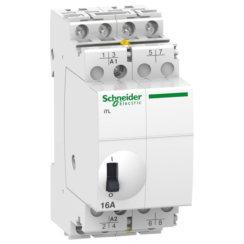 Schneider Electric - Stromstoßschalter Fernschalter ITL A9C30114 4P 16A 24VAC