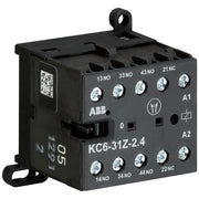ABB Stotz S&J - Hilfsschütz, Relais Kleinhilfsschütz KC6-31Z-220DC 3S/1Ö 220-240VDC