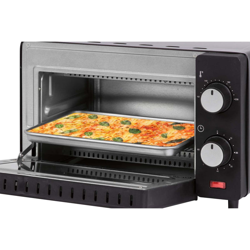 CLATRONIC - Tischbackofen/Backgrill Mini-Backofen CTC MB3746 sw 8L − 2 Stück