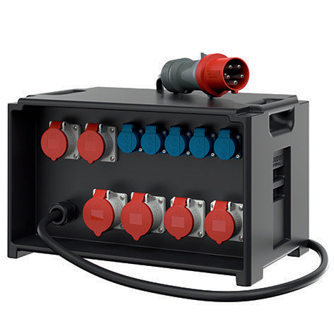 Mennekes - CEE-Steckdosen-Kombination (IEC 60309) Steckdosen-Kombination 9500706 AMAXX, IP 44