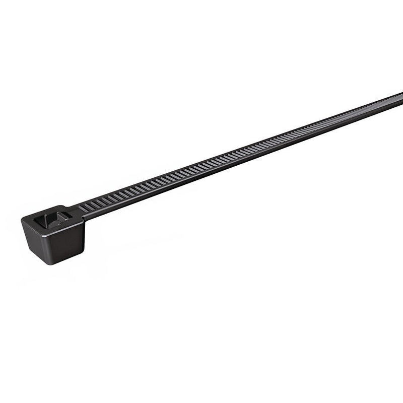 HellermannTyton - Kabelbinder T80I-N66-BK-C1 4,6x300 schwarz − 100 Stück