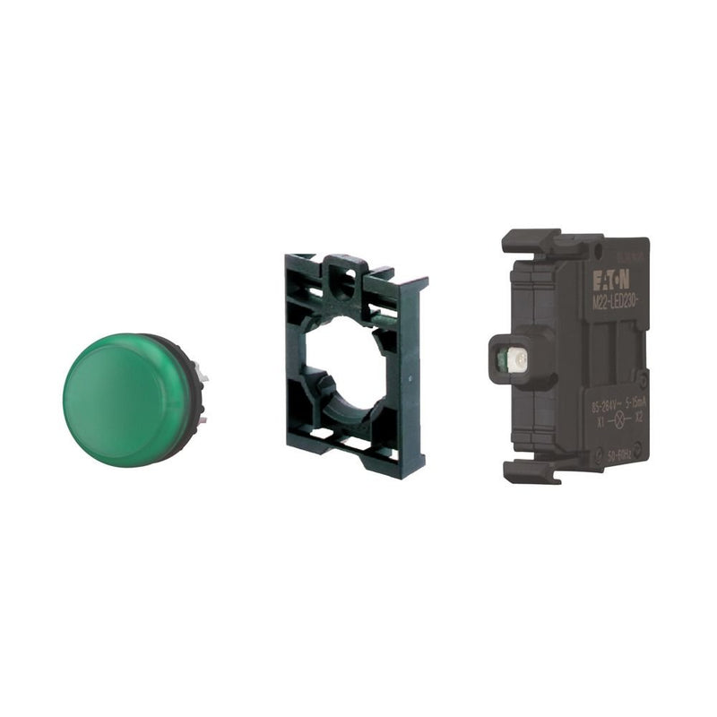 Eaton - Frontelement für Leuchtmelder Komplettgerät M22-L-G-LED230-BVP