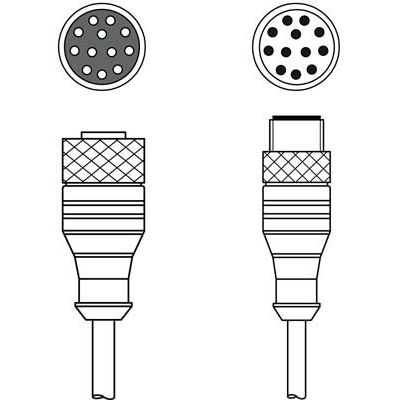 Leuze - Konfektioniertes Sensor-Aktor-Kabel Verbindungsleitung KDS S-M12-C#50130286