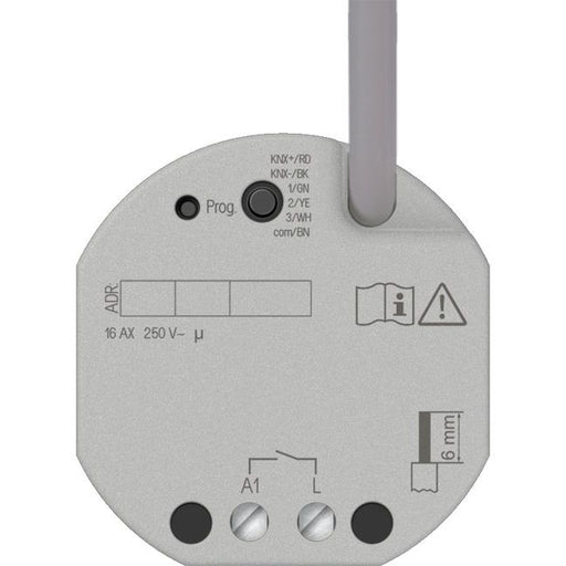 Jung - Bussystem-Schaltaktor KNX-Schaltaktor 1-fach 23001 1S U UP-Secure