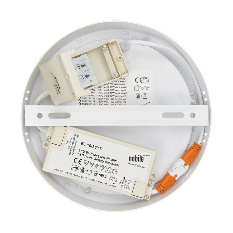 Nobile - Decken-/Wandleuchte LED-Aufbau-Panel 1561281011 840, dim