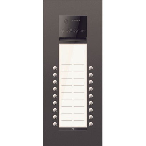 TCS Tür Control - Türstation für Türkommunikation PES PRO IP Vid. Außenst. AVU400218-0017 18T UP R7016