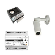 TCS Tür Control - Türsprech-Set Videosprechanlgenset color VK02 Zylinderkamera