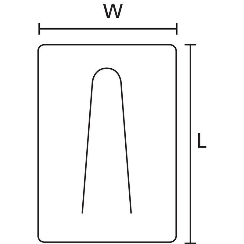 HellermannTyton - Befestigungsschelle für Kabel/Rohre Befestigungssockel SAC3-ST-WH-C1 − 100 Stück