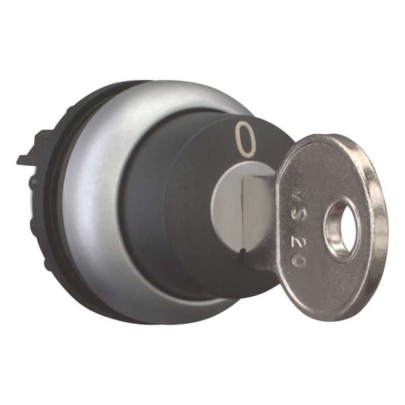 Eaton - Frontelement für Wahlschalter Schlüsseltaste M22-WRS-MS20 2 Stell