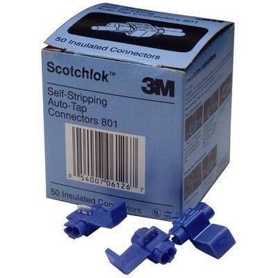 3M - Schwachstromverbinder Scotchlok Abzweigverbinder 567, braun (VE100) 600V max. 4A/1,5mm² − 10 Packung