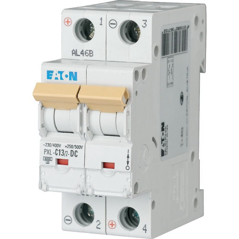 Eaton - Leitungsschutzschalter Leitungsschutzschalter PXL-C13/2-DC 13A,2p,Steckkl.C, DC