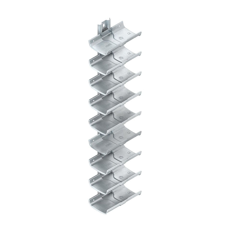 Niedax - Rohr-/Kabelhalter für Kabeltragsystem Kabeltragwannensystem KWS 9 F 9-fach