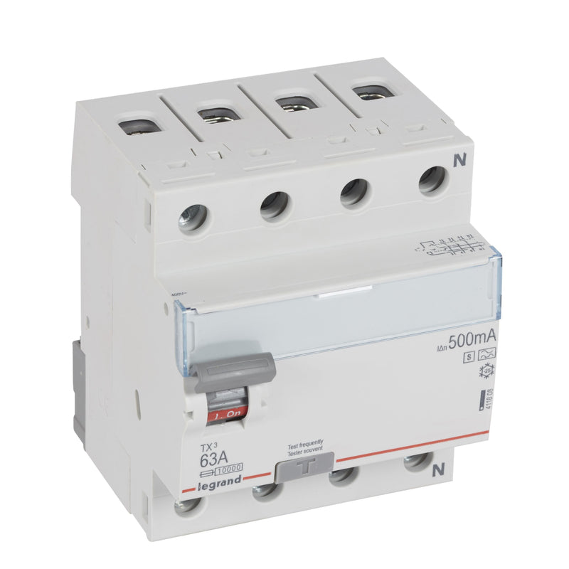 Legrand - Fehlerstrom-Schutzschalter Legrand 411808 63A 4P 500mA